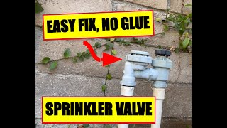 How to Repair Sprinkler Valve  How to Fix a Leaky Sprinkler Valve  Fix Leaking Sprinkler Valve [upl. by Hauhsoj]