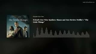 Friends Eye View Spoilers Shaun and Jose Review Netflixs quotThe Little Thingsquot [upl. by Brothers]