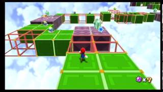 Super Mario Galaxy 2 Beat Block Galaxy Green Star 1 [upl. by Gorlin697]