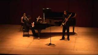 Trombone Recital  Miguel Tantos Sonata by Hindemith [upl. by Nnylrac]