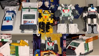 Transformers legacy united Origin wheeljack review Bumblebee demo amp origin figure collection [upl. by Lleira]