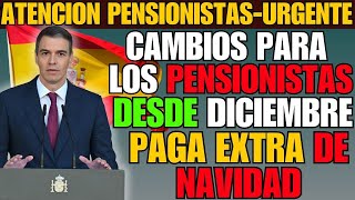 ⚡️¡URGENTE CAMBIOS PARA PENSIONADOS A PARTIR DEL 1 DE DICIEMBRE 👉SEGURO SOCIAL ANUNCIÓ LOS DETALLES [upl. by Akciret]