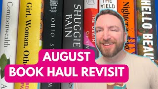 Book Haul Revisit for August 2024 [upl. by Yetnruoc]