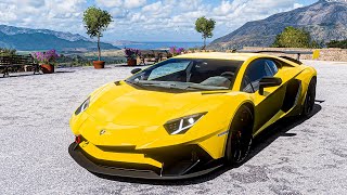 The Minions Rich  LAMBORGHINI AVENTADOR SUPERVELOCE  Forza Horizon 5 [upl. by Aihc]