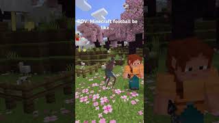 Minecraft football [upl. by Aitan]