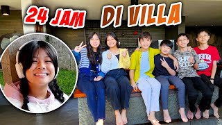 24 JAM NGINAP DI VILLA LEMBANG BARENG SEPUPU  Vlog Liburan Lucu  CnX Adventurers [upl. by Semajwerdna887]