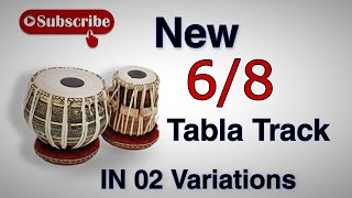 New 68 Tabla Track in 02 variations 🥁music tabla [upl. by Enneillij]