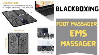 Amazon Finds India  EMS Foot Massager  Usage  Benefits  Review [upl. by Eittah]