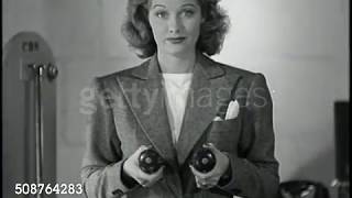 Lucille Ball Demonstrates Sonovox Talkbox [upl. by Oninrutas]