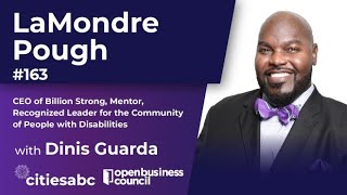 LaMondre Pough CEO Billion Strong Recognized Leader for the Community of People with Disabilities [upl. by Kella]