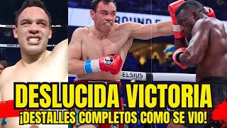 JULIO CESAR CHAVEZ JR VENCE DE MANERA DESLUCIDA A URIAH HALL POR DECISIÓN UNÁNIME [upl. by Denys852]