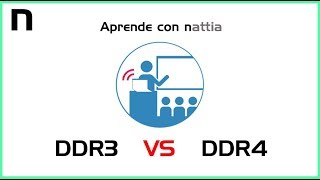 Diferencias y características de las Memorias RAM DDR3 y DDR4  Aprender Informática con Nattia [upl. by Selim]