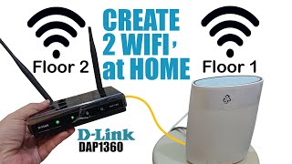 Create Multi Wifi at your home DP1360 [upl. by Reehsab]