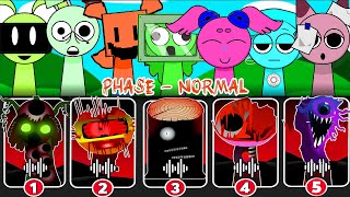 Sprunki choose RIGHT or WRONG Pink Yellow Green Red  Who is win Sprunki incredibox Animation [upl. by Atenaz]