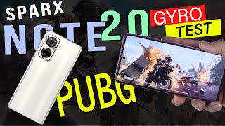 Sparx Note 20 Pubg Test  quotGyro quotGraphics quotScreen Recording  Note 20 Price In Pakistan [upl. by Petunia675]