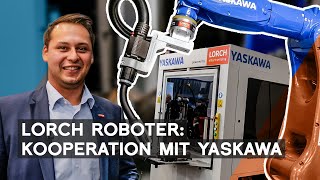 Lorch x Yaskawa Schweißroboter Kooperation Lorch Schweißzelle zum Roboterschweißen  Blechexpo 2021 [upl. by Andreana]