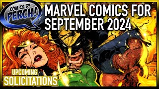 Marvel solicitations for September 2024 [upl. by Wilmer]