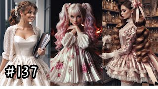 Satin Dresses  Hyper Feminine AI Silk Dresses Skirts amp Poofy Petticoats [upl. by Waters]