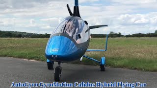 Smooth  Determined  Fast  AutoGyro GyroMotion Calidus Hybrid Flying Car [upl. by Yrian671]