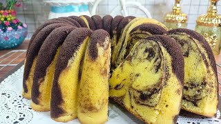 RESEP MARMER CAKE YANG LEMBUT WANGI DAN ENAK [upl. by Sundberg]