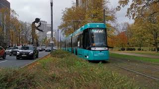 🇩🇪 Frankfurt Trams  VGF Alstom Citadis X05 Type T30 Tram 2022 [upl. by Diad7]