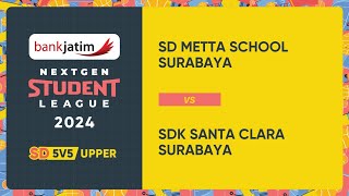 BANK JATIM NEXTGEN STUDENT LEAGUE 2024  SD METTA SCHOOL SURABAYA VS SDK SANTA CLARA SURABAYA [upl. by Hoem]