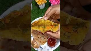 Veg Aloo Paratha Recipe Homemade Aloo Paratha Recipeshortsytshortsparatha alooparathavegfood [upl. by Suivatna129]