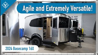 2024 Airstream Basecamp 16X  First Look At The New Basecamp [upl. by Dnalyk778]