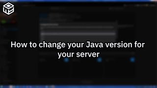 How to Change the Java Version for Your Minecraft Server [upl. by Yennaiv890]