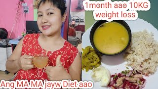 I lose 10kg weight in 30 days  Mas Mwnseao Ang 10kg Komaibai Mabaidi wngkam Jayw Ang [upl. by Huskamp335]