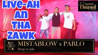 Pablo x Mista Blow  Drop Ve Zuks  Thazual Awards  RamBoss React [upl. by Earvin893]