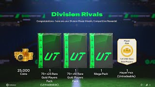 I Opened The First Division Rivals Rewards Of FC25 amp This Happened [upl. by Merri]