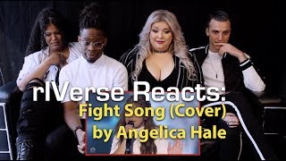 rIVerse Reacts Fight Song Cover by Angelica Hale  AGT Golden Buzzer Performance Reaction [upl. by Alviani970]