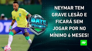 Neymar ROMPE LIGAMENTO do JOELHO e SERÁ OPERADO Tite ESTREIA HOJE no Flamengo  BATE PRONTO [upl. by Scrivens]