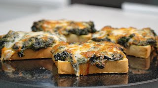 Creamy Spinach and Mozzarella Melts [upl. by Hairu869]