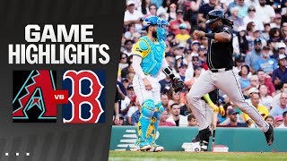 Dbacks vs Red Sox Game Highlights 82424  MLB Highlights [upl. by Calia320]