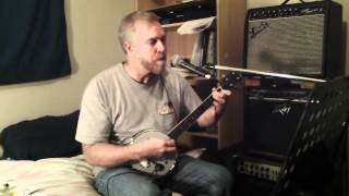 Shanty Town on Gold Tone Tenor Banjo Ukulele Banjolele [upl. by Eniar380]