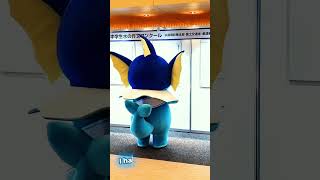 Japanese Vaporeon mascot is life vaporeoneeveelutionmeme [upl. by Spevek577]