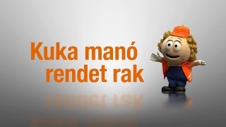 FKF Nonprofit Zrt  Kuka Manó rendet rak [upl. by Margy]