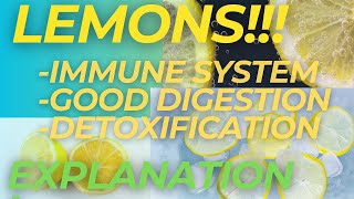 LEMONS Top 3 Health Benefits That Your Body Gains [upl. by Dwinnell567]