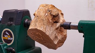 Wormholes  Woodturning with Extra Protein [upl. by Sucramd]