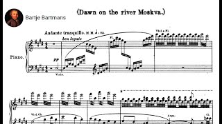 Modest Mussorgsky  Dawn on the Moskva River 1880 [upl. by Alyakam]