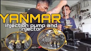 How to calibrate YANMAR injection pump and injector  calibration [upl. by Preuss]