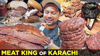 Meat King of Karachi  Smoked Ribs Briskets Gourmet Burgers  Texas BBQ in Pakistan by Smoky Bs [upl. by Persson]