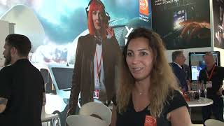 SatTV talks to Arzu Evlek Director Marketing Communications ND SatCom  IBC 2024 [upl. by Anuahsed]