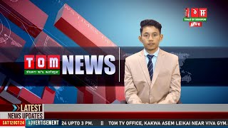 LIVE  TOM TV 300 PM MANIPURI NEWS 16 NOV 2024 [upl. by Felipa906]