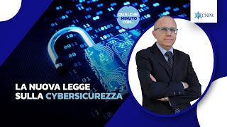 Ranieri Razzante  La nuova legge sulla cybersicurezza [upl. by Annavoig239]