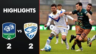 FeralpiSalòBrescia 22 Gol e Highlights  Serie BKT 202324 [upl. by Cazzie]