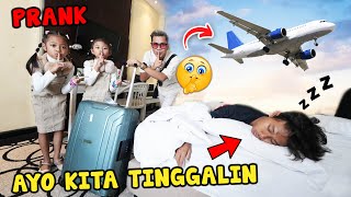 PRANK TINGGALIN TIM TERKUNCI DI KAMAR HOTEL SENDIRIAN wkwkw [upl. by Aerdnaxela947]