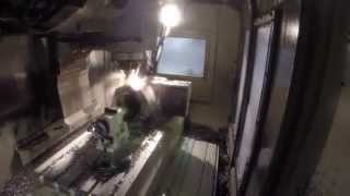 Time Lapse fresatura corpo valvola  Centro di lavoro  Lavorazione meccanica milling [upl. by Anitsyrc]